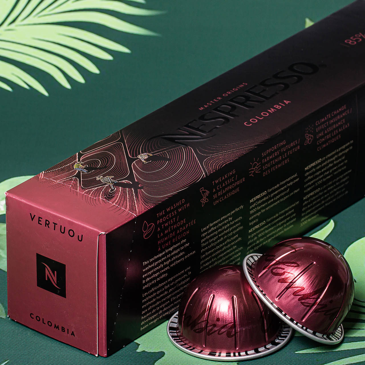 

Кофе в капсулах Nespresso Vertuo Master Origin Colombia Фруктово-ягодный и винный, Швейцария (10шт)