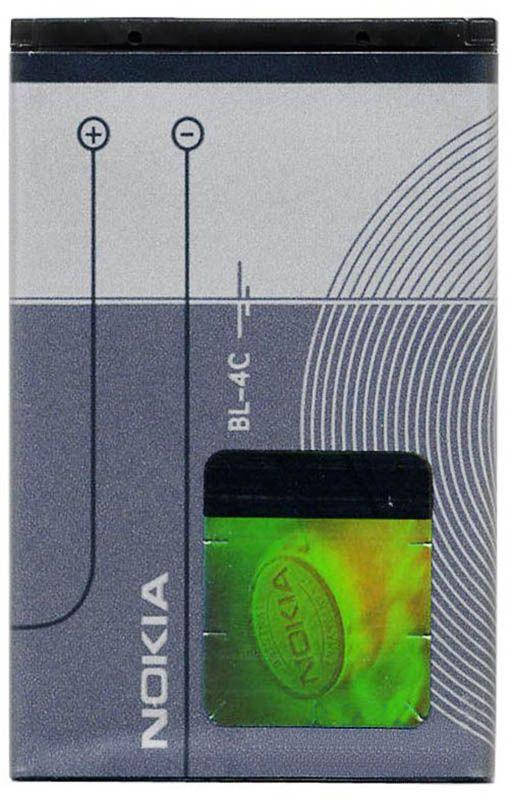 

Аккумулятор Nokia BL-4C (860 mAh) 18 мес. гарантии