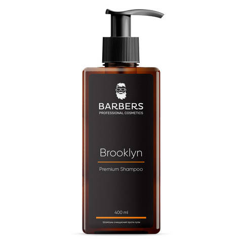 

Шампунь для мужчин против перхоти Barbers Brooklyn 400 мл (18079Gu)