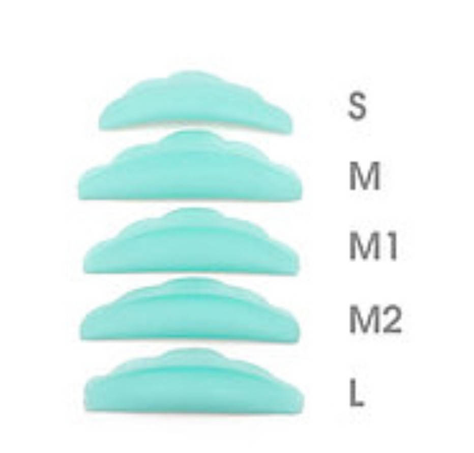 

Силиконовые бигуди, размер S-M-M1-M2-L, 5 пара