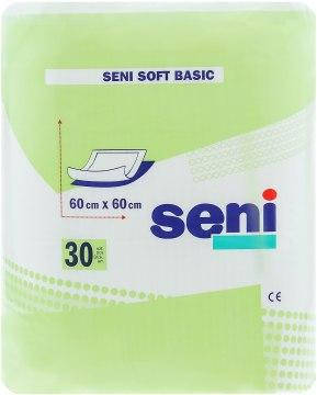 

Пеленки SENI SOFT BASIC 60 x 60 см 30 шт