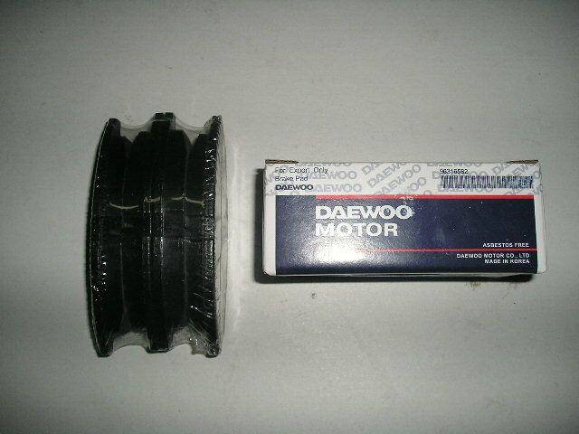 

Колодки передние тормозные Lanos 1.5, Daewoo Motor (Корея)(не путать с GM!!!)(96316582)