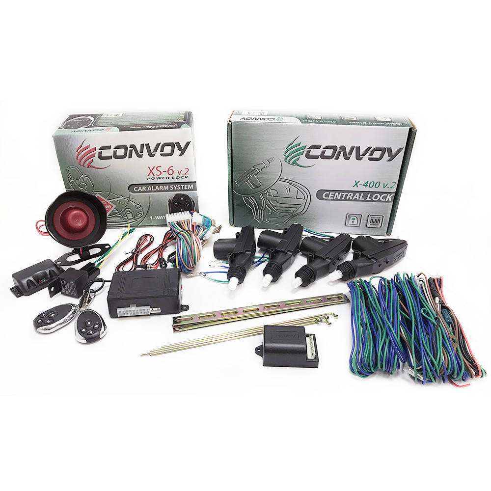 

Автосигнализация Convoy XS-6 v.2 + центральные замки Convoy X-400 v.2