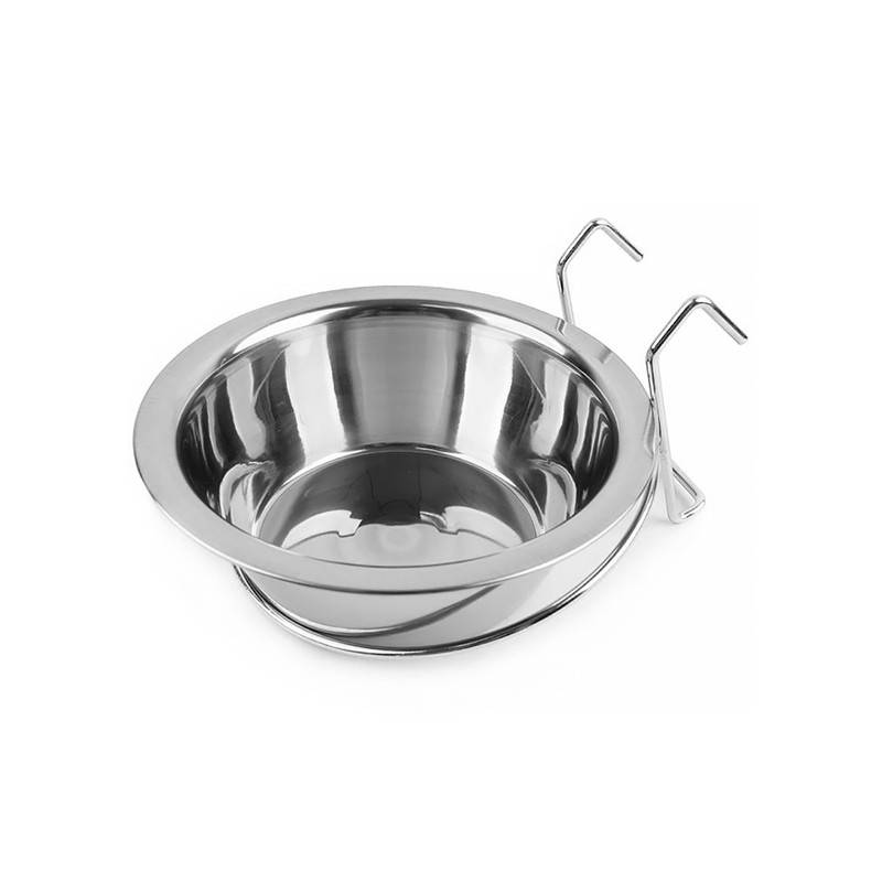 

Миска для собак Taotaopets 136603 металлическая подвесная 11 cm