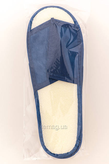 

Etto Тапочки одноразовые, размер 40-44, 1 пара - Синие, Синий