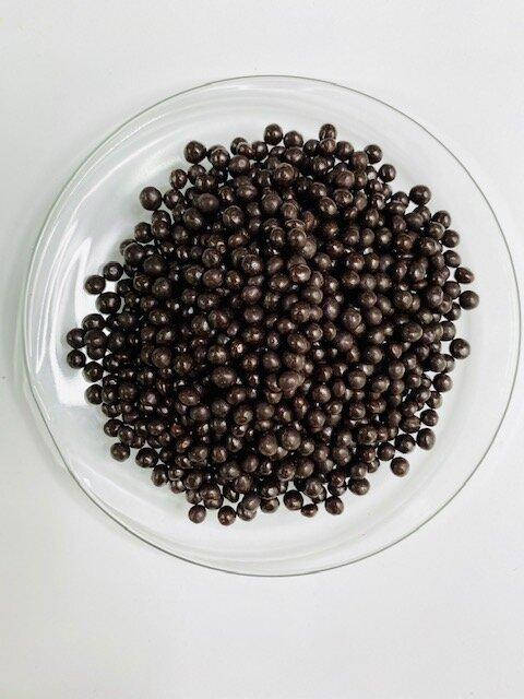 

Хрусткі кульки з чорним шоколадом 30 грам, Черный