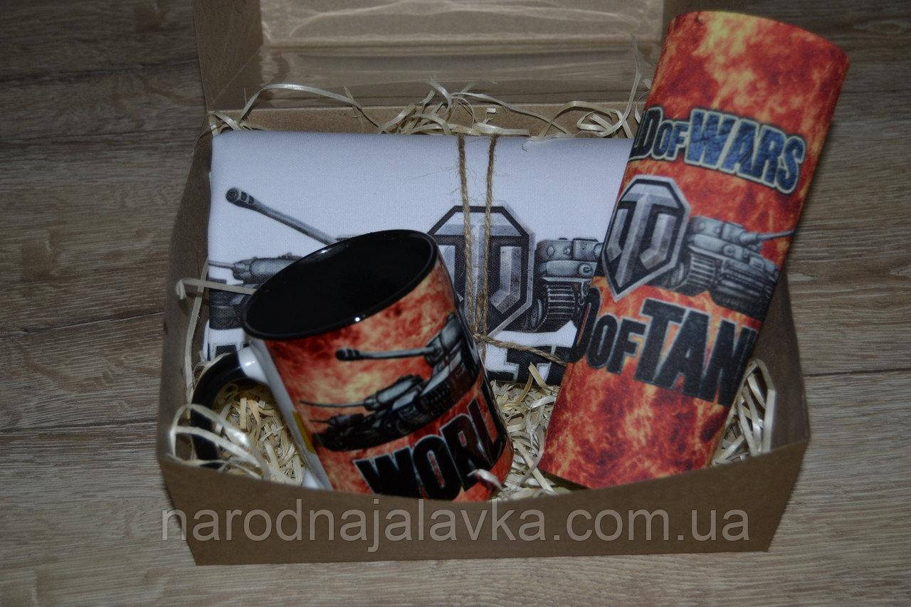 

Набор World of Tanks 3 в 1. Подарочный BOX . Мечта танкиста.