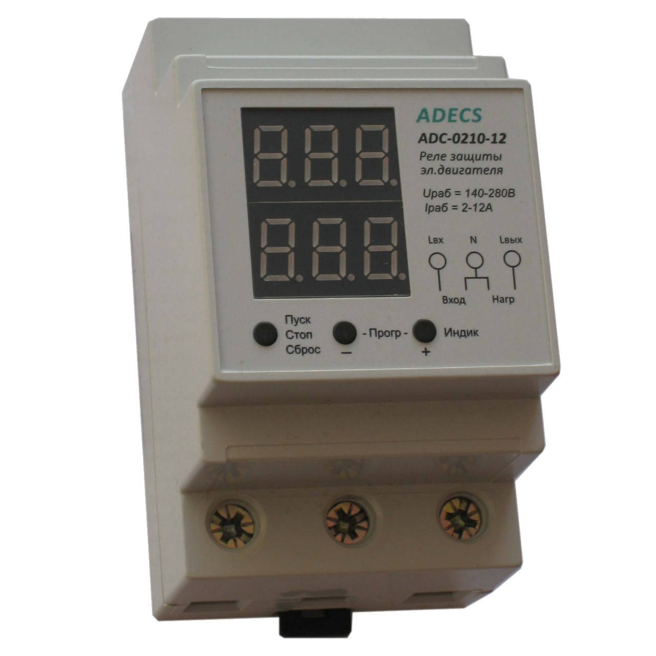 

Реле напряжения (барьер) ADECS,32 А, ADC-0110-32