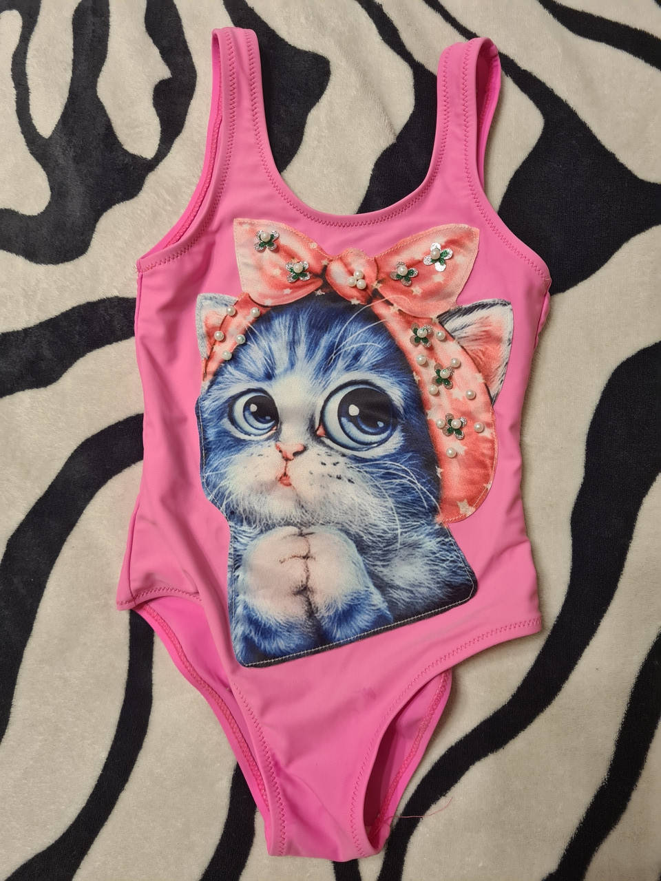 

Детский купальник кошка, дитячий купальник кішка