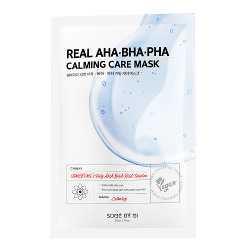 

Маска для лица с кислотами Some By Mi Real Aha Bha Pha Calming Care Mask, 27 г