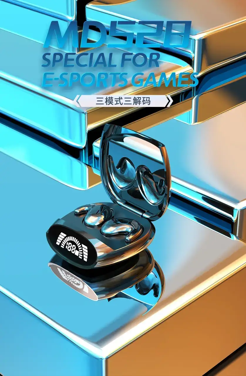 

Беспроводные Bluetooth 5.2 наушники TWS MD528, Черный