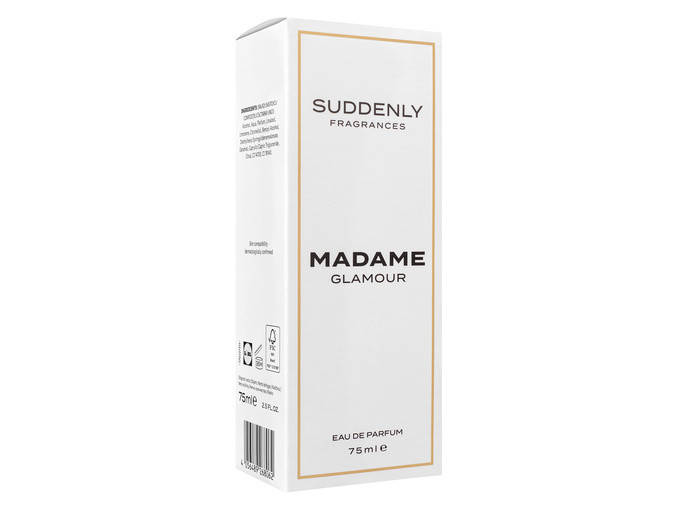 

Женская туалетная вода Suddenly Fragrances Madame Glamour, 75 мл