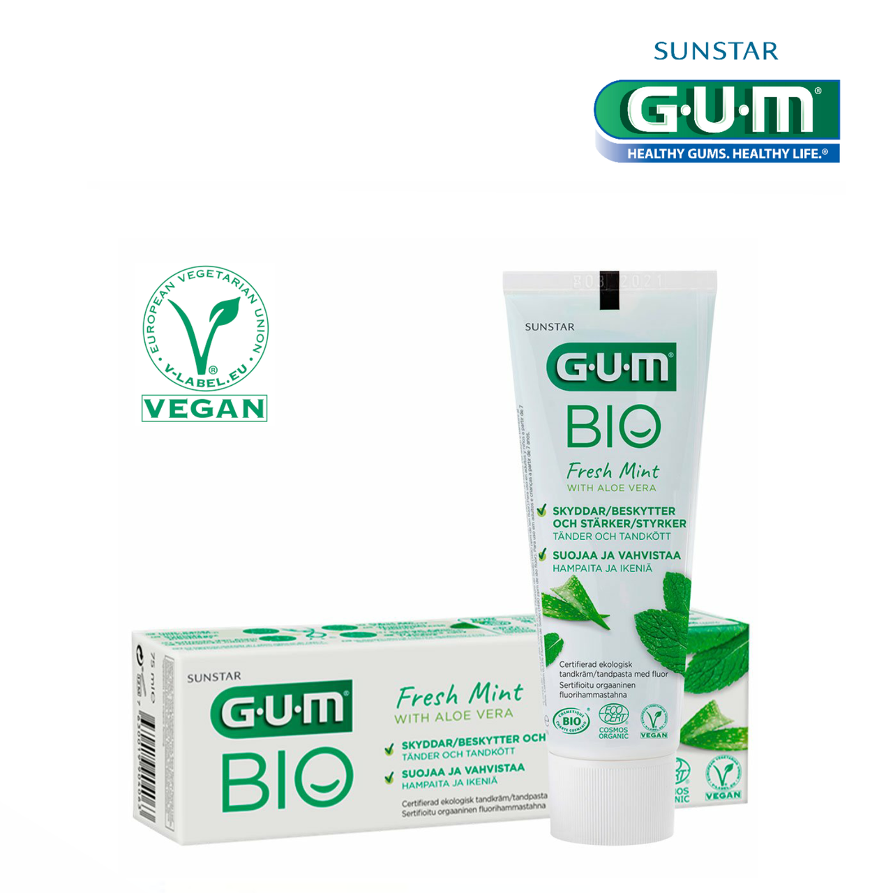 

Зубная паста GUM BIO 75 мл