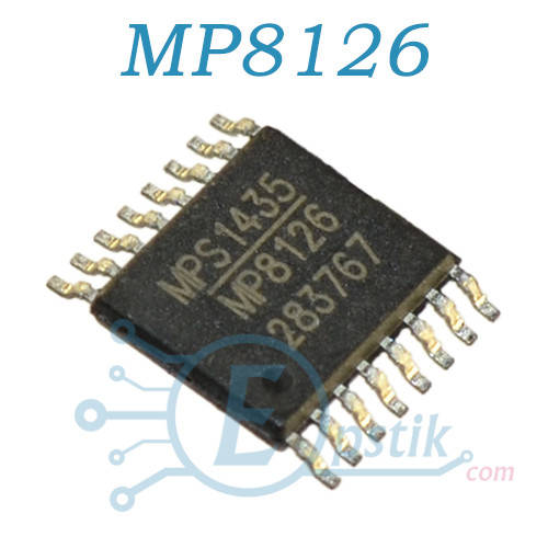 

MP8126, DC/DC преобразователь, 550мА, 22кГц, TSSOP16