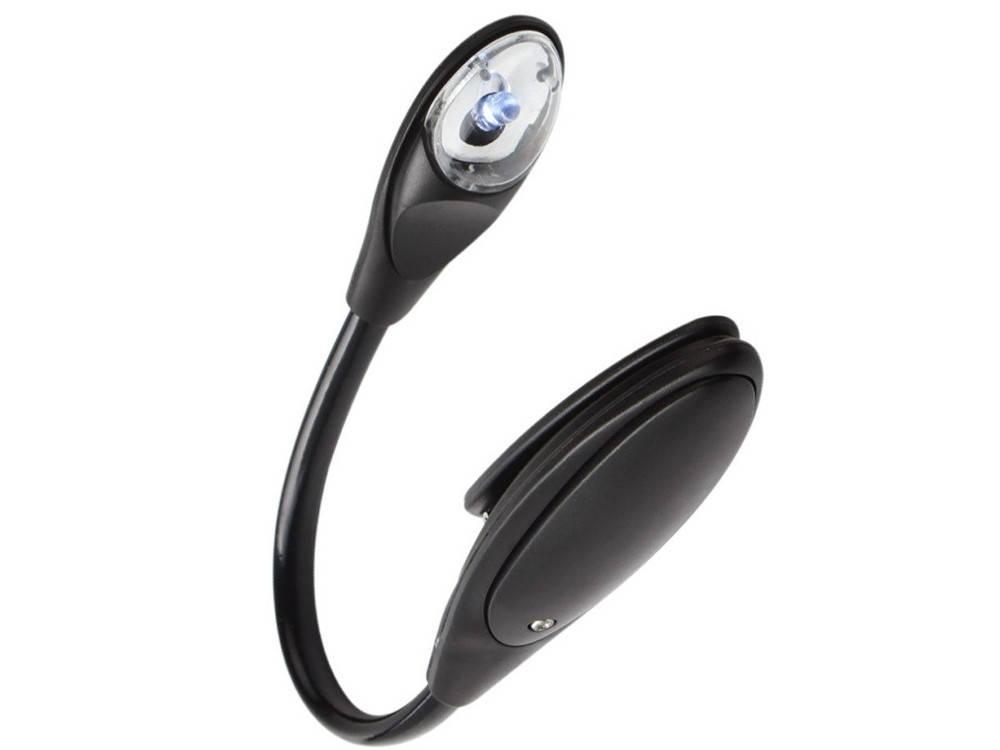 

Лампа Booklight с клипсой светодиодная Черный