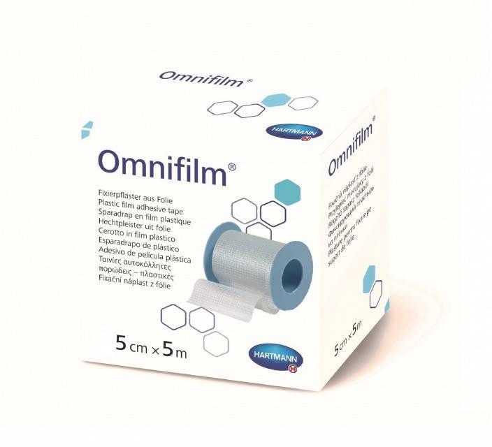 

Omnifilm 5см х 5м - Пластырь фиксирующий из прозрачной пленки 1 шт