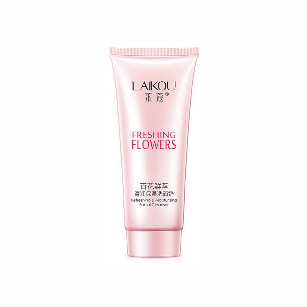 

Пенка для умывания Laikou Freshing Flowers Facial Cleanser