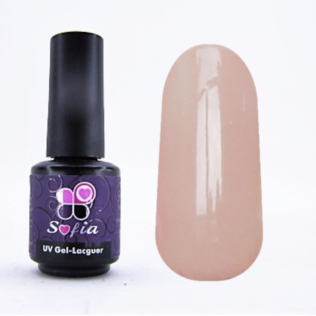 

Гель -лак №23 UV Gel-Lacguer SOFIA 8.6 мл США (бежево-красный)