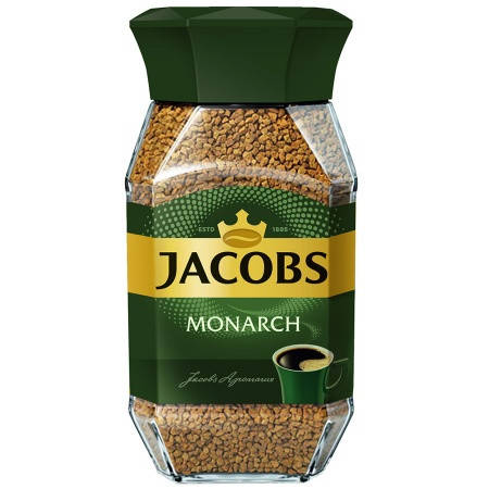 

Кофе растворимый Jacobs Monarch 200 г (оригинал)