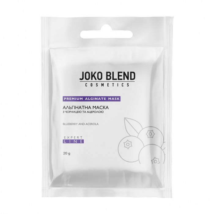 

Маска альгинатная с черникой и ацеролой Joko Blend Premium Alginate Mask 20 гр
