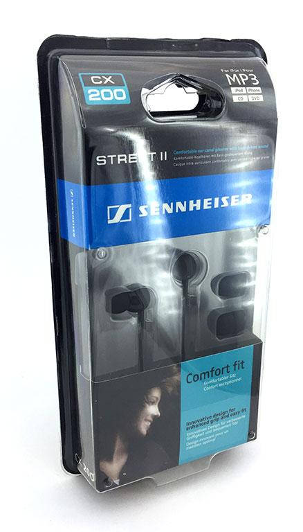 

Наушники Sennheiser CX 200 Street II Black, Черный