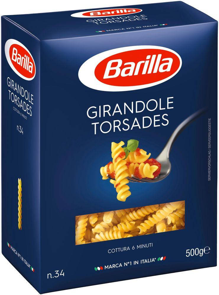 

Макароны BARILLA Girandole Torsades №34 500г, 12шт/ящ