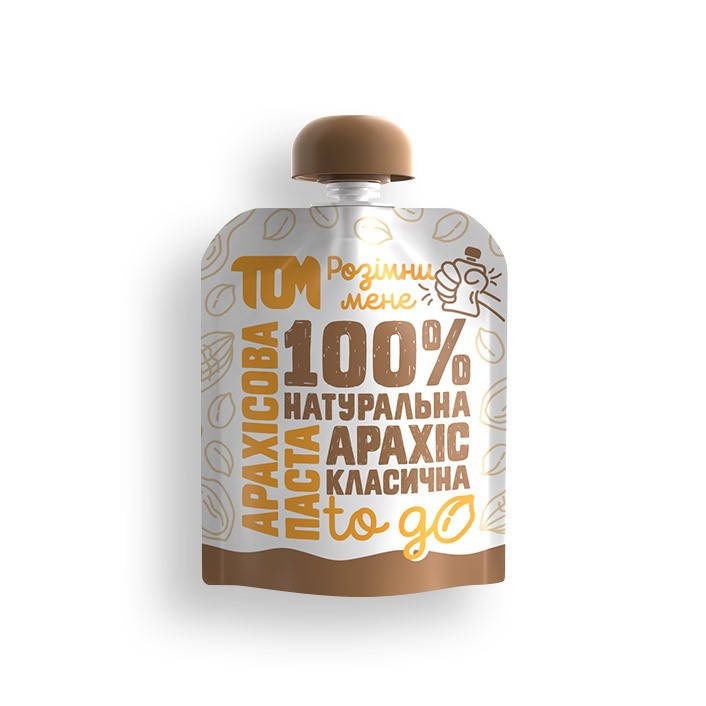 

Заменитель питания TOM Арахисовая паста класическая, 64 грамм