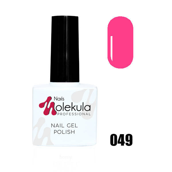 

Гель-лак Nails Molekula Gel Polish №049 яскраво рожевий неон, 11ml
