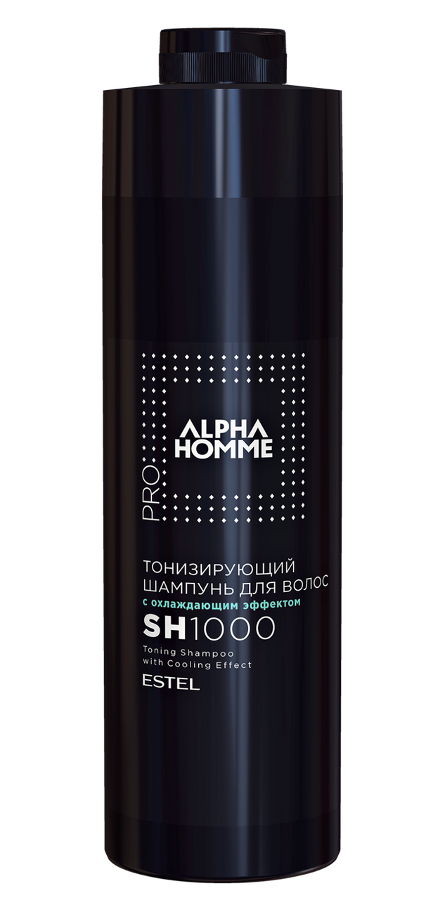 

Тонізуючий шампунь для волосся з охолоджуючим ефектом ALPHA HOMME PRO 1000 мл