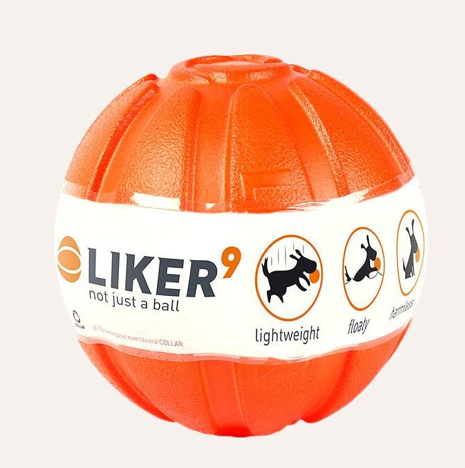 

Collar Liker - мяч игрушка для собак 9см, Оранжевый
