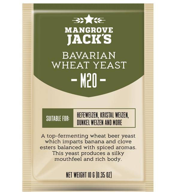 

Дрожжи Mangrove Jacks Bavarian Wheat Yeast M20