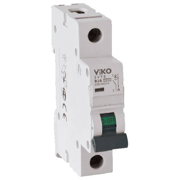 

Автоматический выключатель 1P C 16A 4,5kA (4VTB-1C16) Viko
