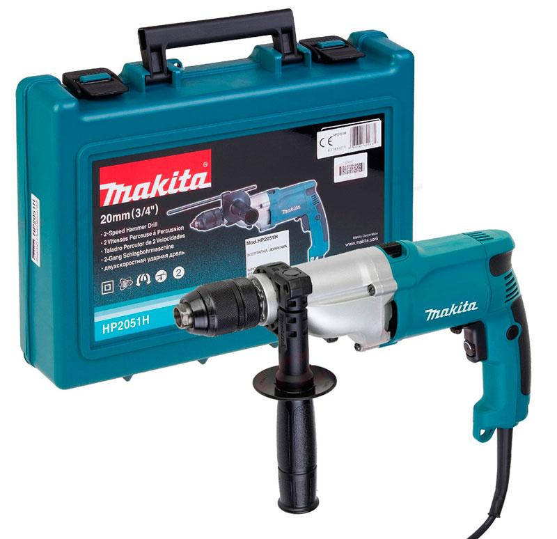 

Дрель ударная Makita HP2051H + кейс