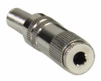 

Гнездо стерео 3.5 Jack (3 pin) металлическое на кабель