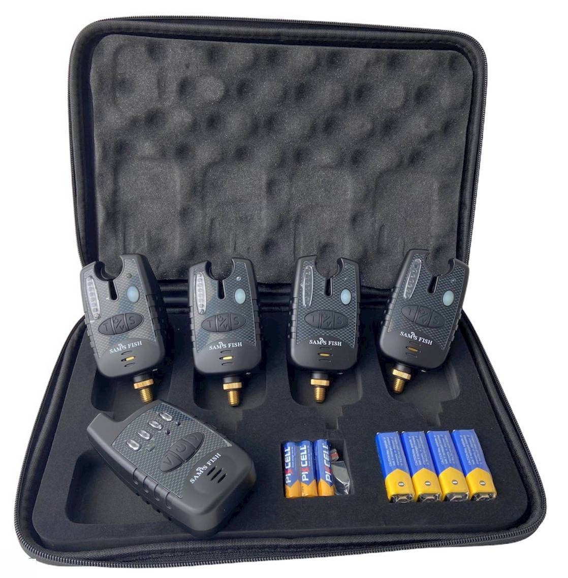 

Набор электронных сигнализаторов поклевки Sams Fish Carp 4+1 FA 209-4 Hirisi Pro
