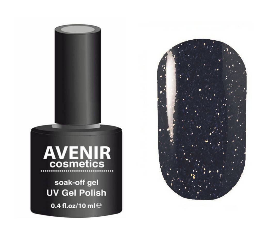

Гель-лак AVENIR Cosmetics №114 Звездная ночь