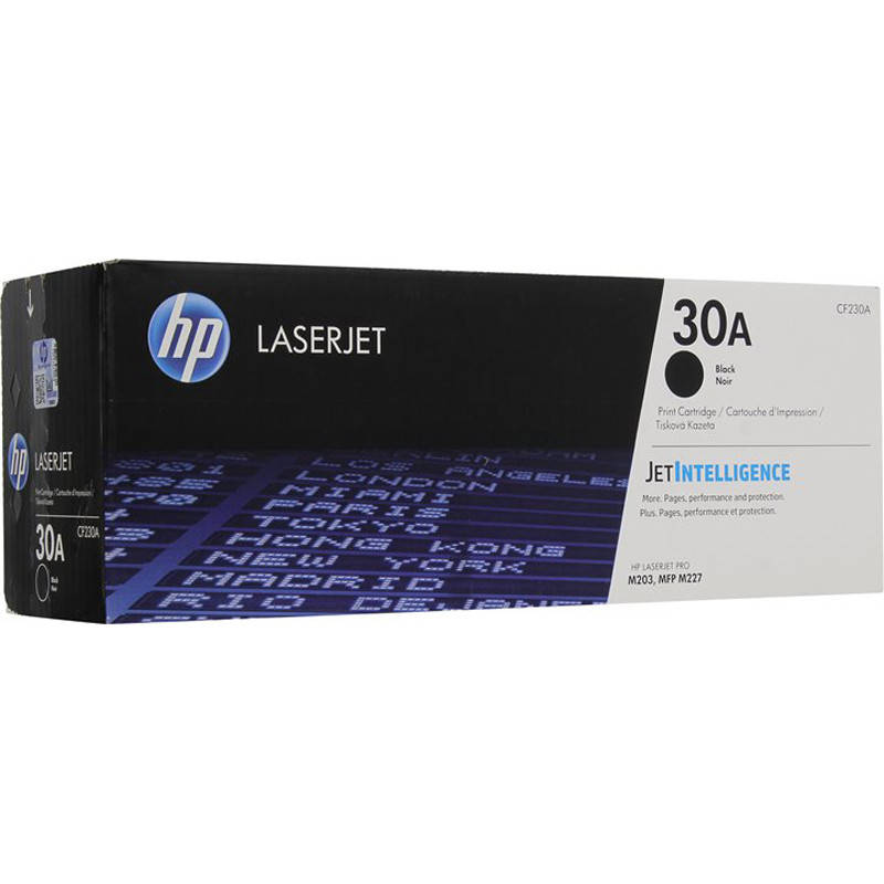 

Оригинальный тонер-картридж HP 30A (CF230A) принтер HP LaserJet Pro M203dn, M203dw, MFP M227fdw, MFP M227sdn