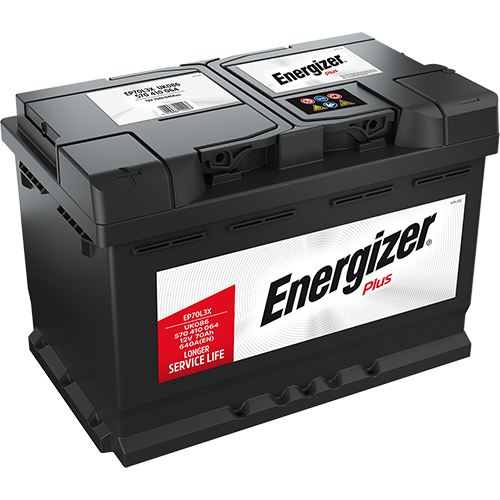 

Аккумулятор автомобильный Energizer 6СТ-70 Plus EP70L3X