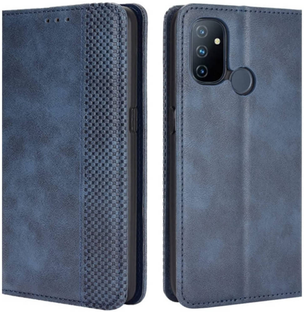 

Чехол книжка RetroLine OnePlus Nord N100 (Оне Плюс Норд Н100), Синий