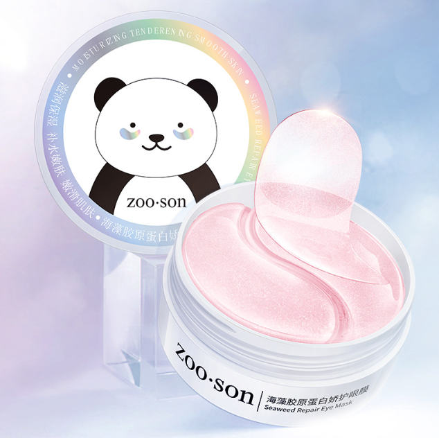 

Патчи для глаз Zoo:Son Collagen Seaweed eye mask с коллагеном и экстрактом морских водорослей (30 пар)