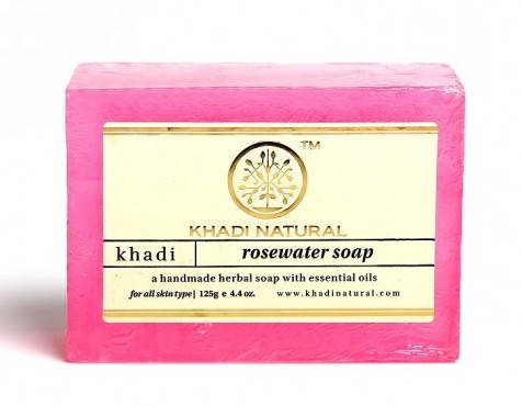

Мило Кхаді Троянда 115-125г, Khadi Herbal Rose Soap, Мыло Кхади Роза, Аюрведа Здесь