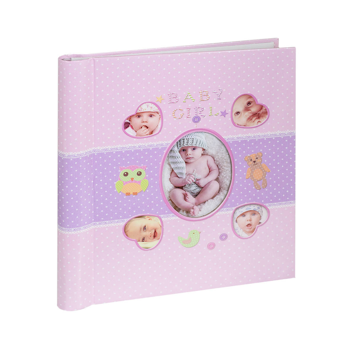 

Детский фотоальбом Chako 20 самоклеющихся листов Babylove розовый, Голубой