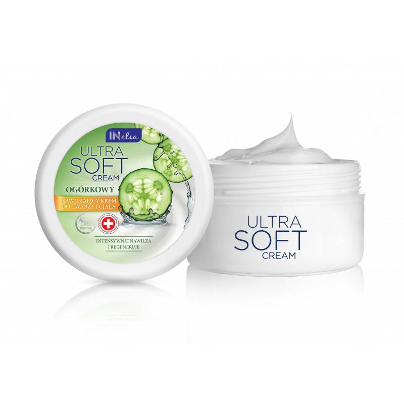 

Крем Inelia ULTRA SOFT cucumber для лица и тела с экстрактом огурца