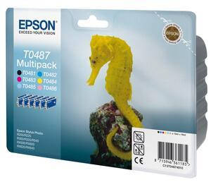 

Картриджи Epson для Stylus Photo R200/R300/RX620 Multipack 6in1 T0487 (C13T04874010)