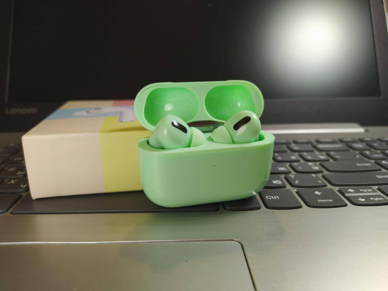 

Беспроводные Наушники PRO Macaroon Зеленые Bluetooth, Разные цвета
