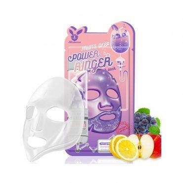 

Фруктова тканинна маска для обличчя ELIZAVECCA Fruits Deep Power Ringer Mask