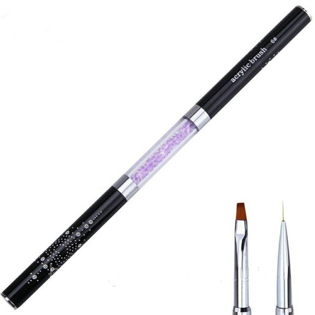 

Кисть для геля двух сторонняя acrylic brush № 06