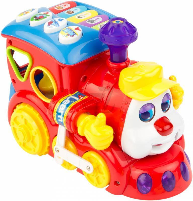 

Паровозик 9155 Play Smart сортер, обучающий, музыкальный, свет, в коробке