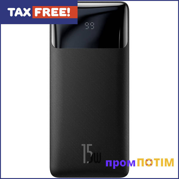 

Дополнительный аккумулятор Baseus Bipow PPDML-J01 Black 20000mAh