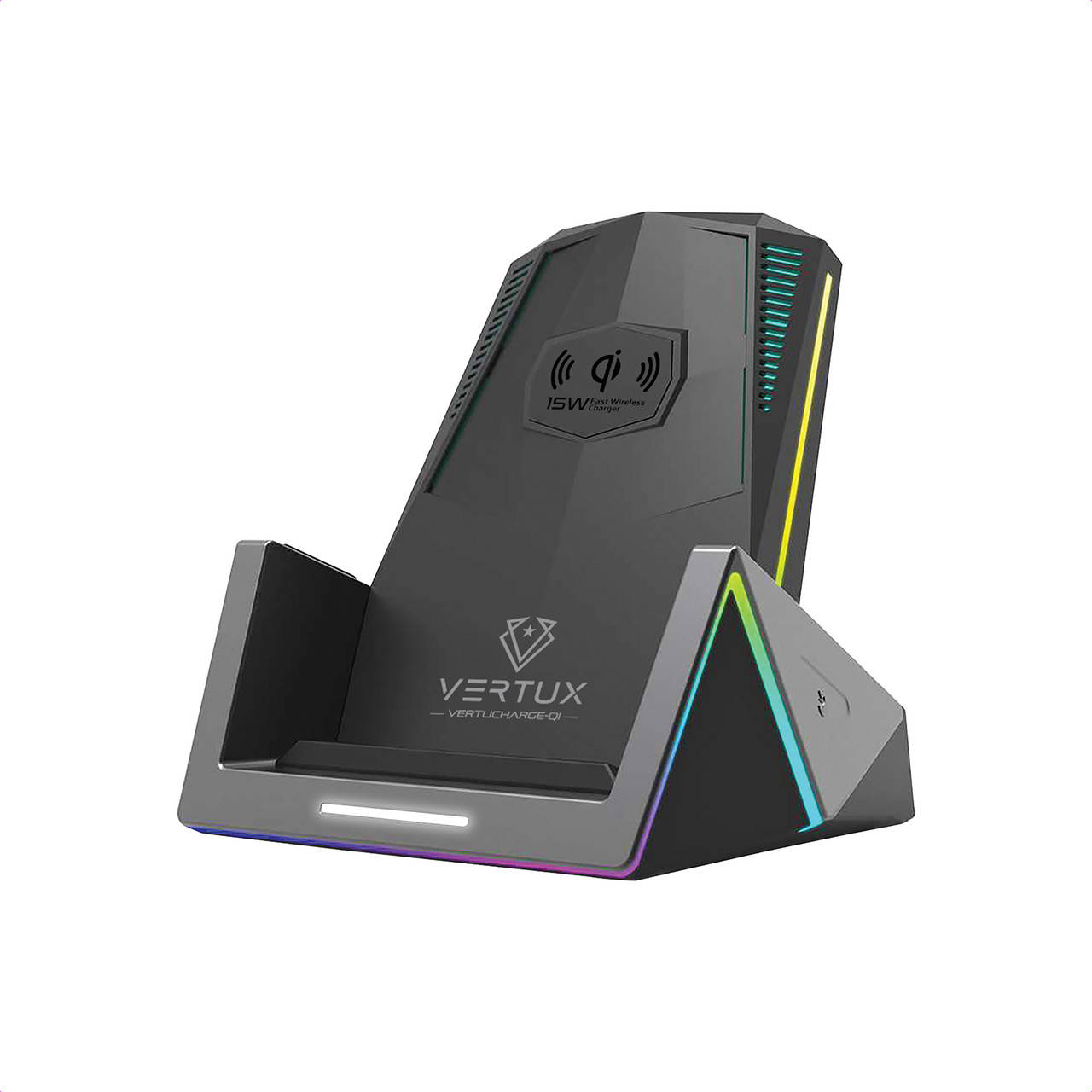

Сетевая зарядная станция Vertux VertuCharge-Qi 48 Вт Black, Черный